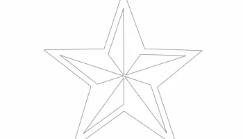 Макет "Estrella nautica (звезда)"