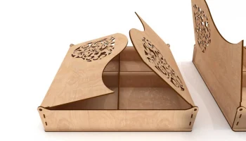 Макет "Любовная коробка деревянная подарочная коробка"