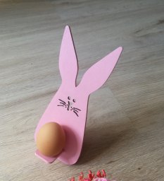 Макет "Пасхальное яйцо держатель кролик" 0