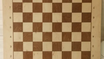Макет "Гравировка шахматной доски"