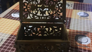Декоративная коробка с крышкой
