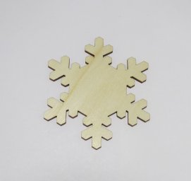 Макет "Подставки для снежинок березовая фанера 3 мм svg файл" 1