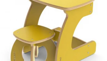 Макет "Детский учебный стол и стул"