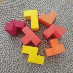 Макет "Сома кубик головоломка никитин квадраты образовательные дети игрушка тетрис 3мм" 0