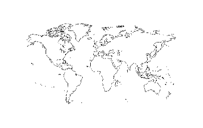 Макет "Карта мира" #5804544894 0