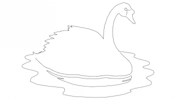 Layout "Swan on the water" #5241076475
