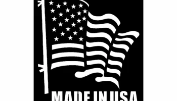 Макет "Флаг сделан в США"