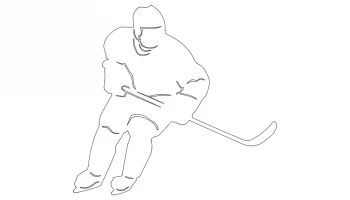 Mock-up "Hockey Player" #447793804