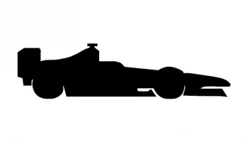 Layout of the "Silhouette of a Formula 1 car"