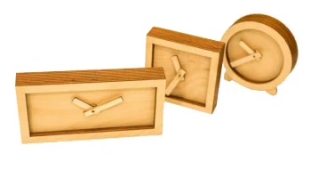 Деревянные настольные часы деревянные часы для него