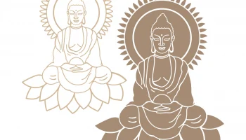 Buddha svg file