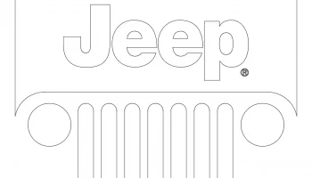 The layout of the "jeep logo" #7095979885