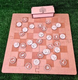 Макет "Портативный шахматный набор деревянные шахматные доски шахматные фигуры" 0