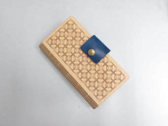Макет "Шаблон деревянного чехла для телефона" 0