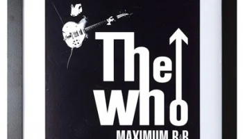 Макет "The Who наклейка на стену"