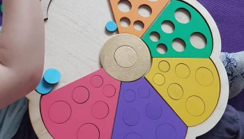 Круглый сортер головоломка цветные игры для малышей