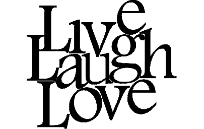 Макет "Live love laugh art" 0