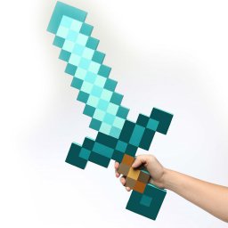 Макет "Minecraft алмазный меч и кирка игрушки" 0