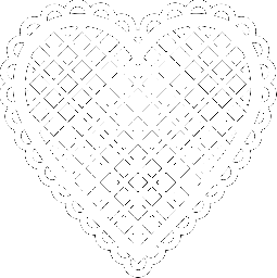Макет "Graphique قلب" 0