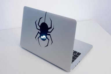 Layout "Sticker for laptop spider 12x20cm" 0