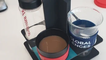 Макет "4 чашки для кофе 3 мм svg файл"