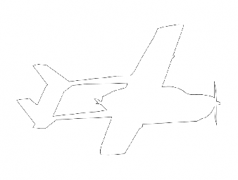 Макет "След от полета самолета Cessna" #6479620919 0