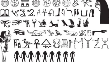 Макет "Египетские символы"