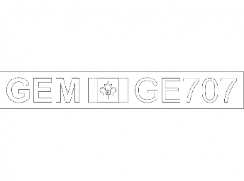 Макет "Логотип для раковины Gemini ge707" 0