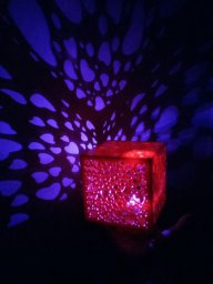 Макет "Кубик сердце ночник светильник" 0