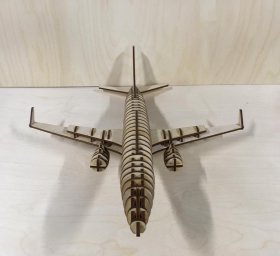 Самолет 3d модель 1