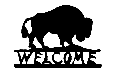 Mock-up "Greeting the buffalo" 0