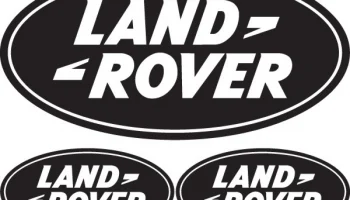 Макет "Логотип Land Rover"