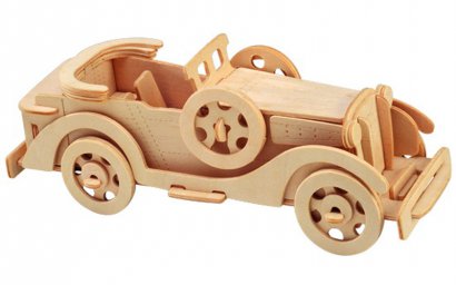 Макет "Packard двенадцать автомобиль модель 3d деревянный пазл дети игрушки подарки" 0