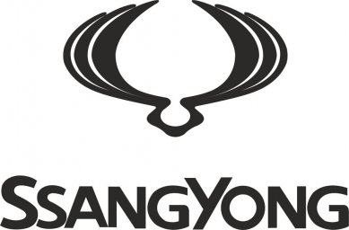 Макет "Ssangyong логотип вектор" 0