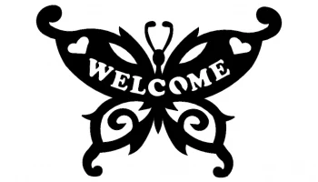 The "Butterfly is welcome" layout