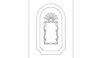 Макет "Дизайн двери арка" #608219913