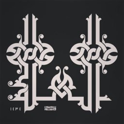 Макет "Исламская каллиграфия вектор" #6692144003 0