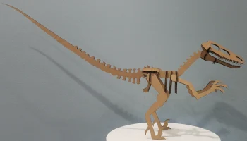 The layout of the "Predatory dinosaur velociraptor" #7588785497