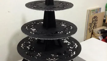 Макет "Эйфелева башня конфеты буфет подставка для кексов"