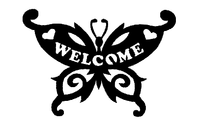 The "Butterfly is welcome" layout 0