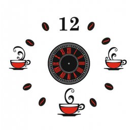 Шаблон кофейных часов 0