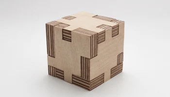 Макет "Кубик-головоломка"