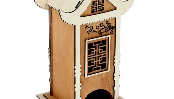 Mock-up "Tea storage box in a tea house" #8459926502