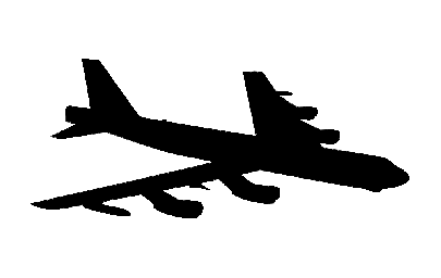 Макет "B 52 самолет вектор" 0