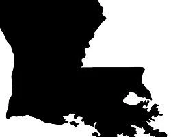Макет "Карта Луизианы"