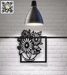 "Декор стен цветами" VM-39543302 0
