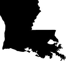 Макет "Карта Луизианы" 0