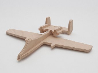 Макет "Самолет a-10 thunderbolt деревянная модель svg файл" 0