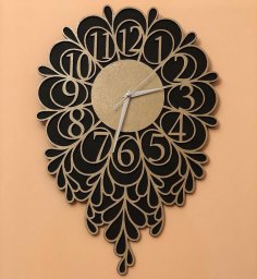 Макет "Деревянные декоративные настенные часы" #8911924099 0