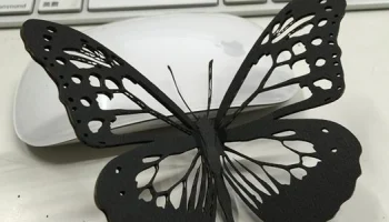 Макет "Векторная вырезка бабочки"
